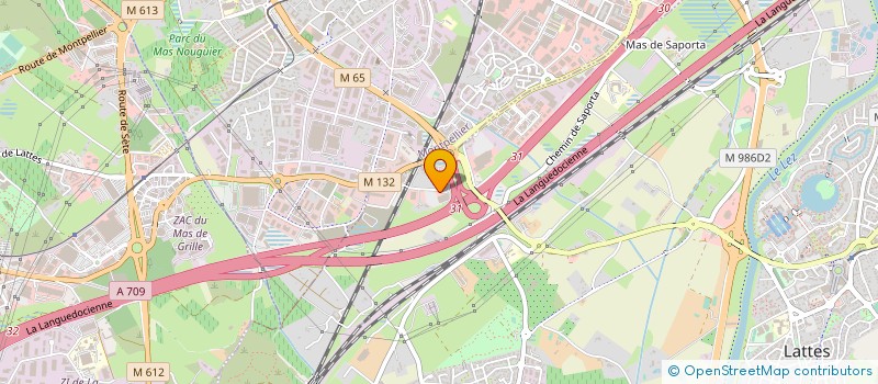 localisation de l'entreprise S GRIMAUTO à LATTES