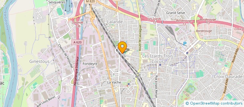 localisation de l'entreprise S&H à TOULOUSE