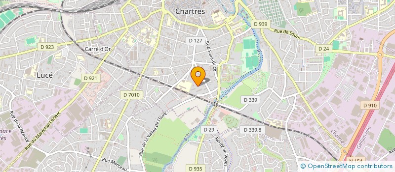 localisation de l'entreprise S.H.A.L à CHARTRES