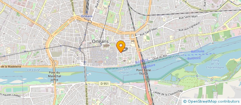 localisation de l'entreprise S.H.A.M à ORLEANS