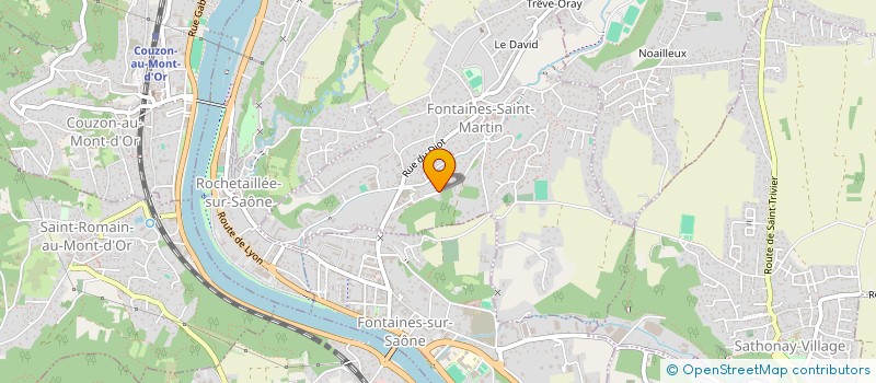 localisation de l'entreprise S.H.A.M.  FONTAINES-SAINT-MARTIN