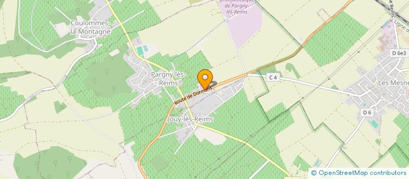 localisation de l'entreprise S.H.A.M  PARGNY-LES-REIMS