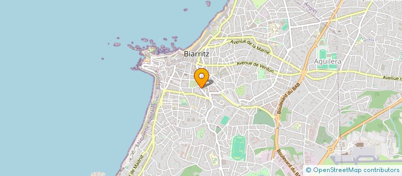 localisation de l'entreprise S.H.D. à BIARRITZ
