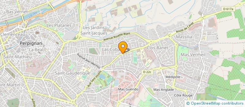 localisation de l'entreprise S.H.E. à PERPIGNAN