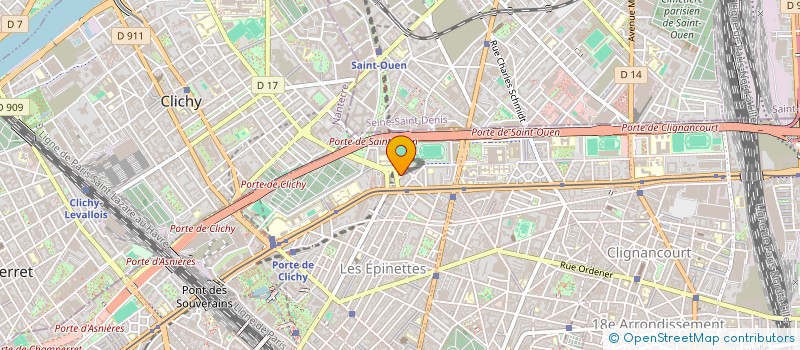 localisation de l'entreprise S.H EASY GO TRANSPORT  PARIS