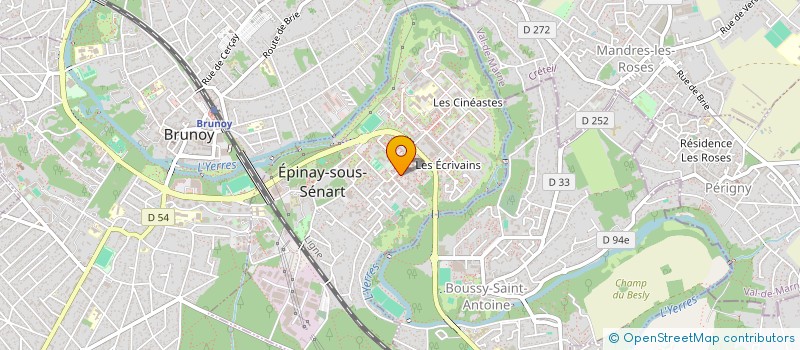 localisation de l'entreprise S.H EXPRESS à VIRY-CHATILLON