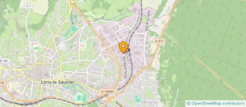 localisation de l'entreprise S.H.I.F SOCIETE HOLDING D'INVESTISSEMENT à LONS-LE-SAUNIER
