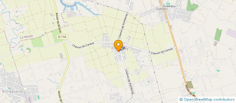 localisation de l'entreprise S.H.R IMMOBILIER à SAINT-FRANCOIS