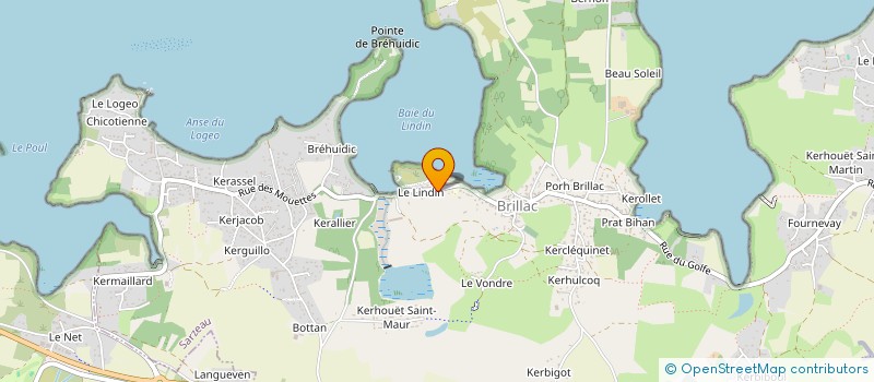 localisation de l'entreprise S.H.R.M.  SARZEAU