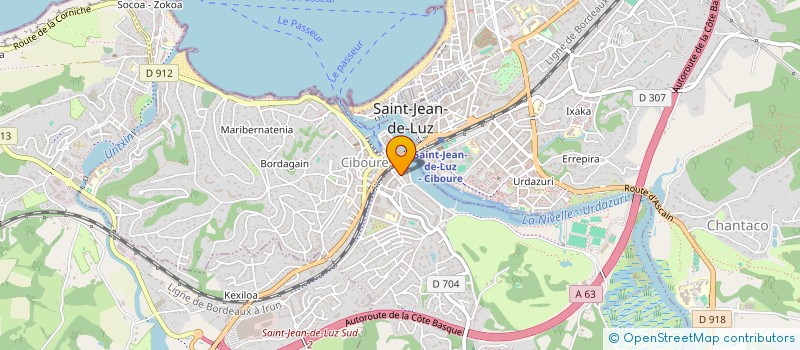 localisation de l'entreprise S'HISLA  CIBOURE