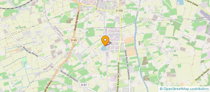 localisation de l'entreprise S HOLDING à PERNES-LES-FONTAINES