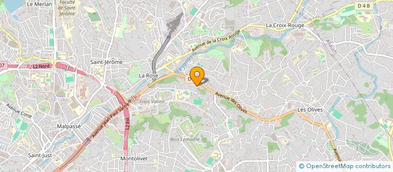 localisation de l'entreprise S I A B à MARSEILLE