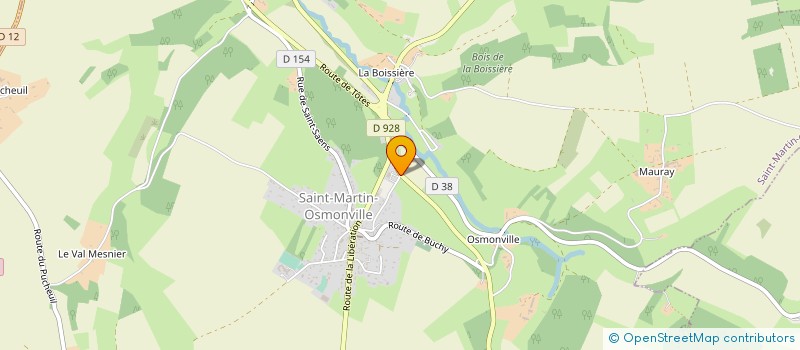 localisation de l'entreprise S.I.A.E.P.A. LES TROIS SOURCES CAILLY - VARENNE - BETHUNE à SAINT-MARTIN-OSMONVILLE