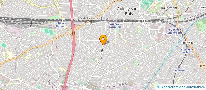 localisation de l'entreprise S.I. ALU à AULNAY-SOUS-BOIS