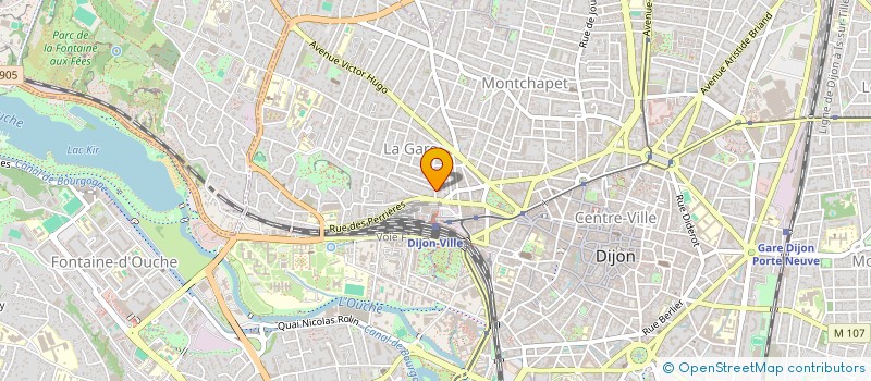 localisation de l'entreprise S.I.B. à DIJON