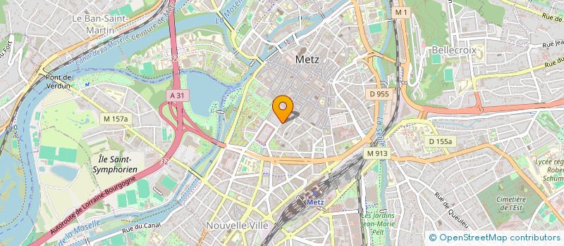 localisation de l'entreprise S I B à METZ