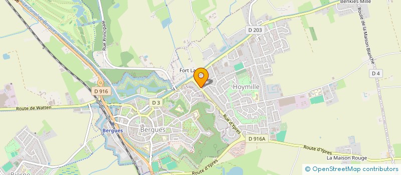 localisation de l'entreprise S.I BEACH  HOYMILLE