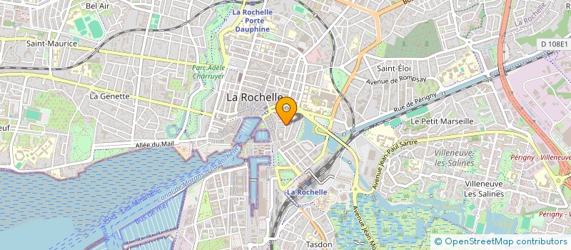 localisation de l'entreprise S I C O STE IMMOB CONSTR OUEST à LA ROCHELLE