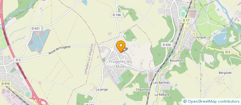 localisation de l'entreprise S.I.C.T.O.M ISSOIRE BRIOUDE  SAINTE-FLORINE