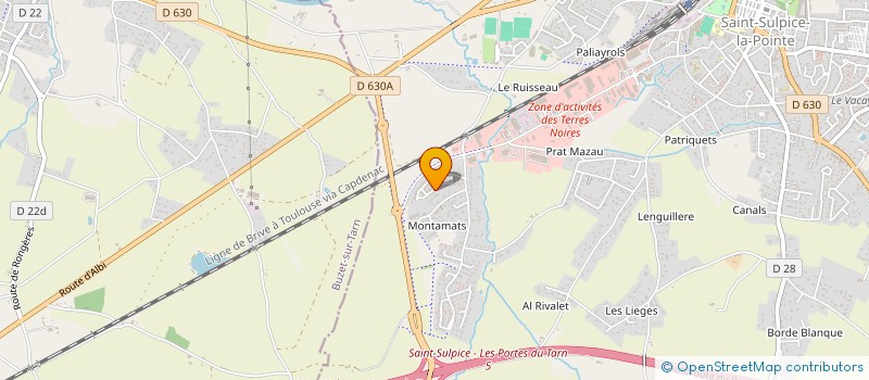 localisation de l'entreprise S&I CONCEPT  SAINT-SULPICE-LA-POINTE