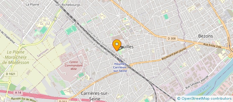 localisation de l'entreprise S.I.D  HOUILLES