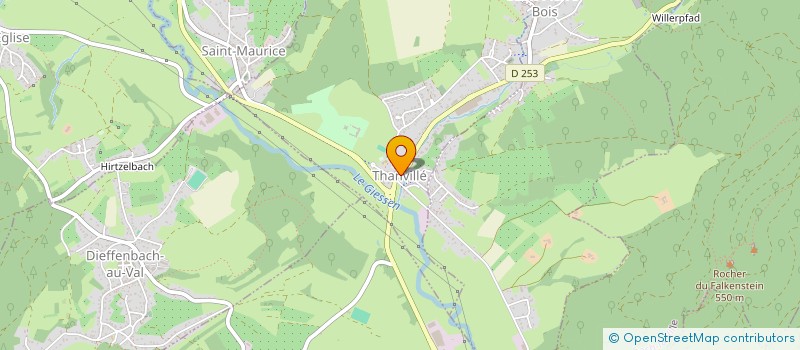 localisation de l'entreprise S I DE CHASSE LE HEUTTE DIE CHESSOUS  ALBE