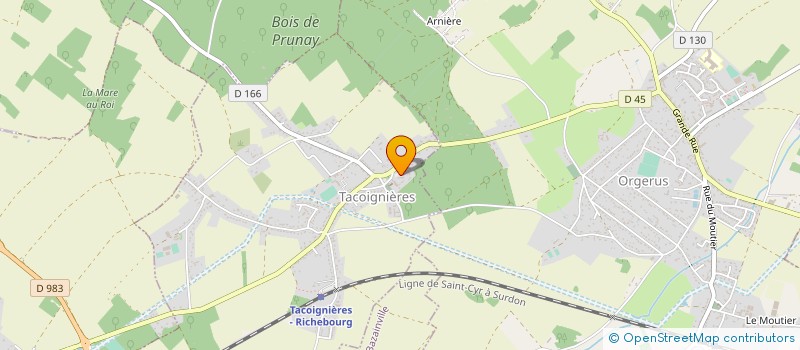 localisation de l'entreprise S I DE LA REGION YVELINES POUR L'ADDUCTION DE L'EAU à BEHOUST