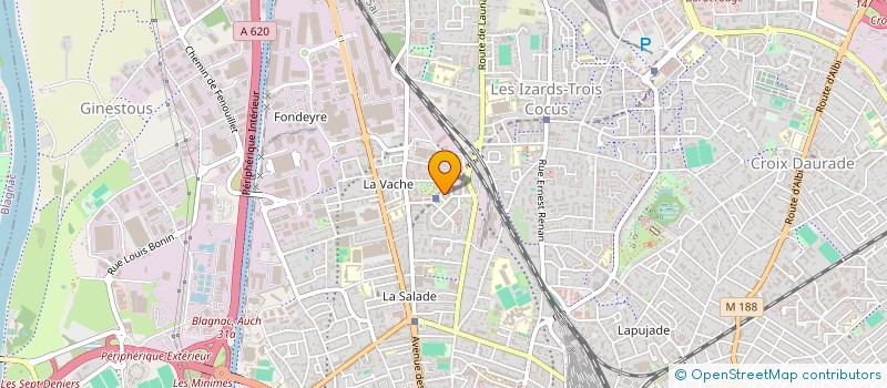 localisation de l'entreprise S.I DISTRIBUTION à TOULOUSE