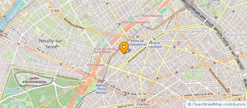 localisation de l'entreprise S I E C B O à PARIS