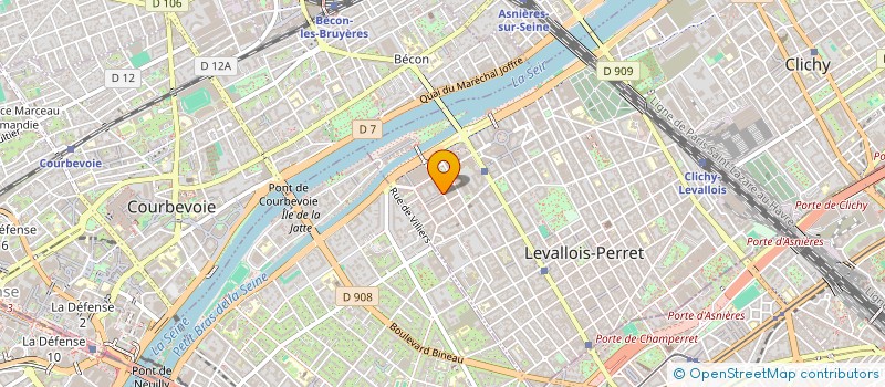 localisation de l'entreprise S I F P à LEVALLOIS-PERRET