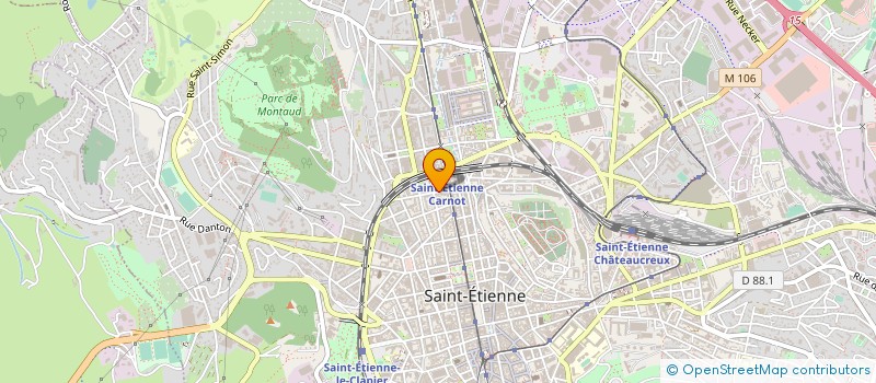 localisation de l'entreprise S.I.G.  SAINT-JUST-SAINT-RAMBERT