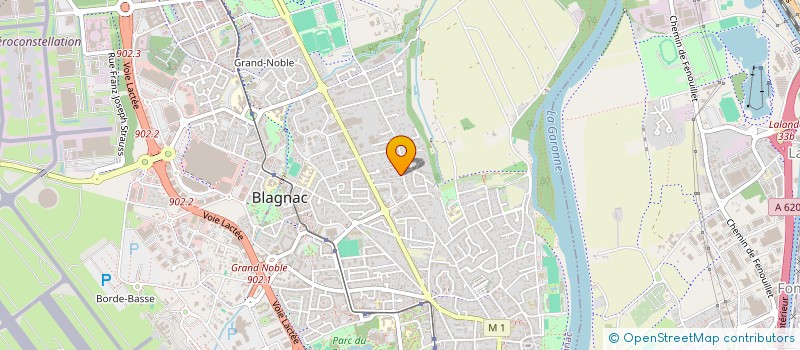 localisation de l'entreprise S.I.L. à BLAGNAC