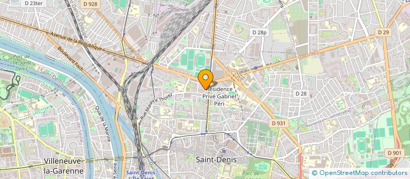 localisation de l'entreprise S.I.L.O.E. à SAINT-DENIS