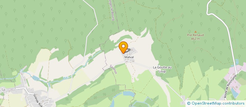 localisation de l'entreprise S.I.L.P.  CHALONVILLARS