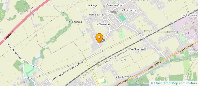 localisation de l'entreprise S.I.L.- SOCIETE IMMOBILIERE DE LIMERE à CHAINGY
