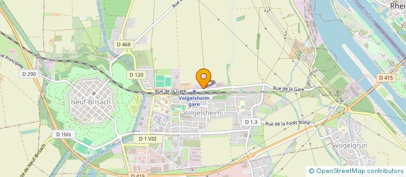 localisation de l'entreprise S I M E S A R L  SIERENTZ