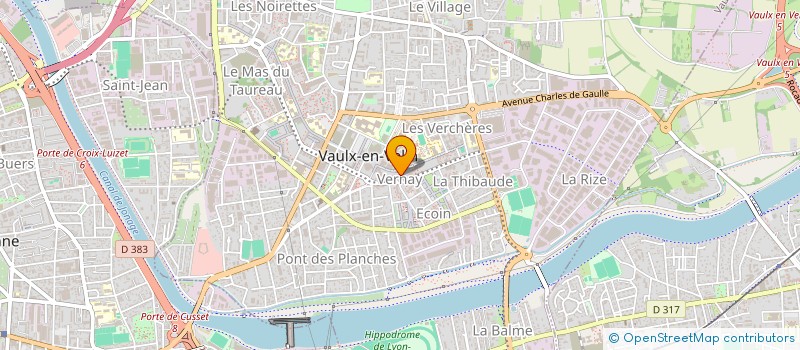 localisation de l'entreprise S I M E SCE IMMOB MAINTENANCE ENTRETIEN  VAULX-EN-VELIN