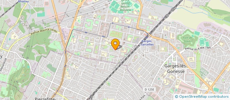 localisation de l'entreprise S.I.P. FRANCE SARL  SARCELLES