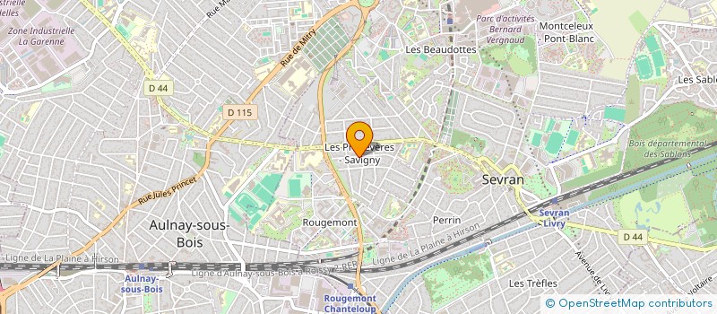 localisation de l'entreprise S.I.P.P. à SEVRAN