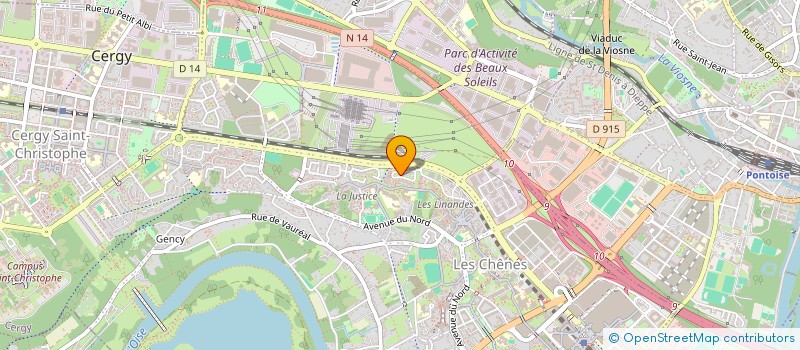 localisation de l'entreprise S I P SECURITY à CERGY