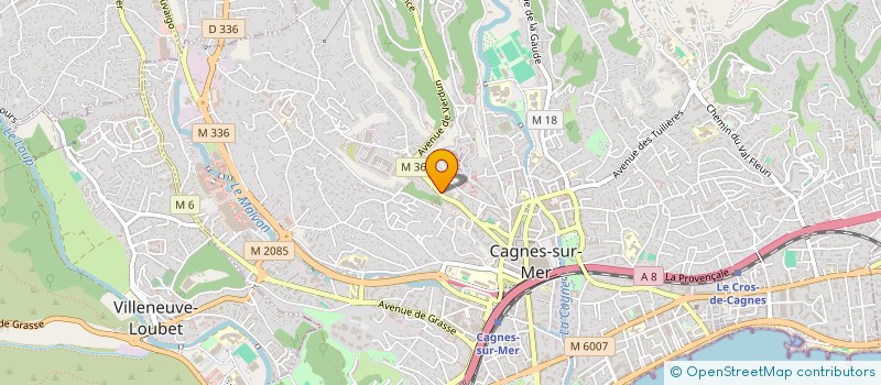 localisation de l'entreprise S.I.R.A SOCIETE D'INTERVENTION RAPIDE AZUREENNE à CAGNES-SUR-MER