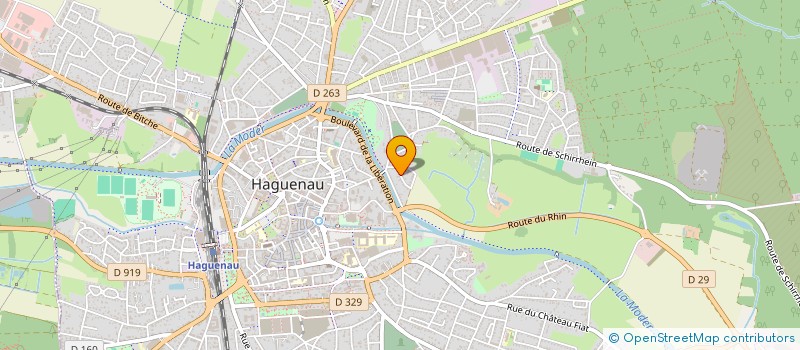 localisation de l'entreprise S.I.R. SYSTEM  HAGUENAU