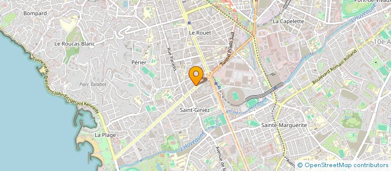 localisation de l'entreprise S.I. SERVICES  MARSEILLE