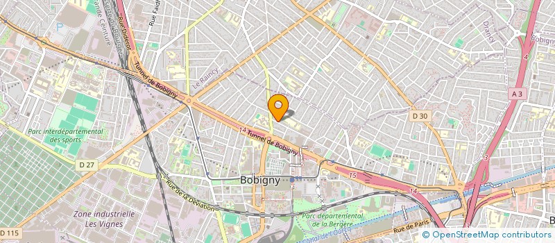 localisation de l'entreprise S.I.T.E à BOBIGNY