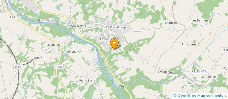 localisation de l'entreprise S.I.T.E à LE MENOUX