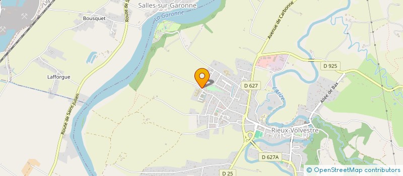 localisation de l'entreprise S.I.V.O.M DES PLAINES ET COTEAUX DU VOLVESTRE  RIEUX-VOLVESTRE