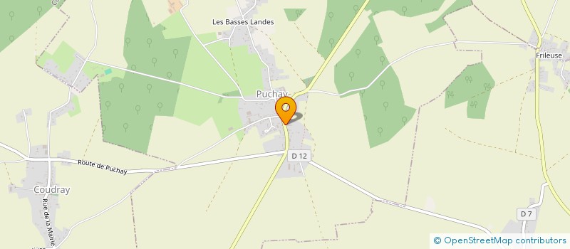 localisation de l'entreprise S.I.V.O.S DE COUDRAY-EN-VEXIN, NOJEON-EN-VEXIN, PUCHAY ET SAUSSAY-LA-CAMPAGNE  PUCHAY