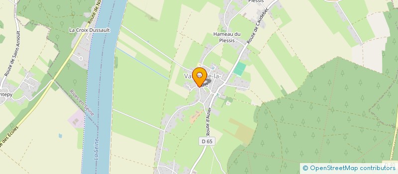 localisation de l'entreprise S.I.V.O.S. DE VATTEVILLE-LA-RUE ET ARELAUNE-EN-SEINE  VATTEVILLE-LA-RUE