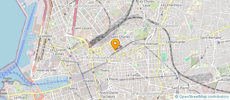 localisation de l'entreprise S'INFONIE à MARSEILLE