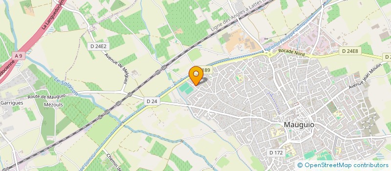 localisation de l'entreprise S-INVEST  MAUGUIO